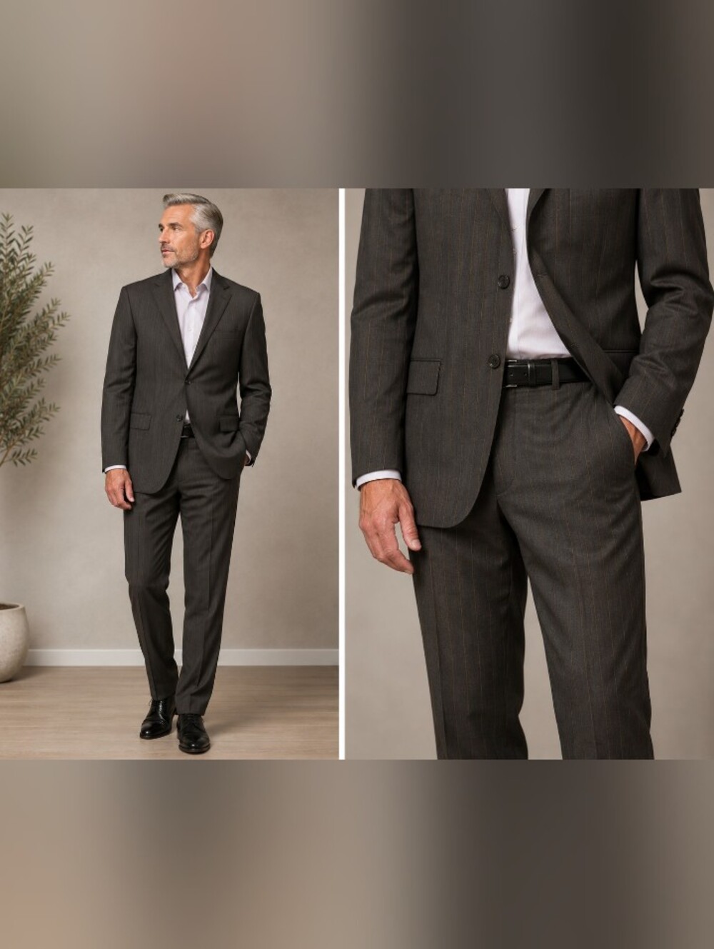 JOE by Joseph Abboud Men’s 2-Piece 100% Wool Suit – New With Tags